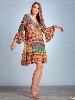 INOA Covent Garden Silk Gypsy Dress Size 0